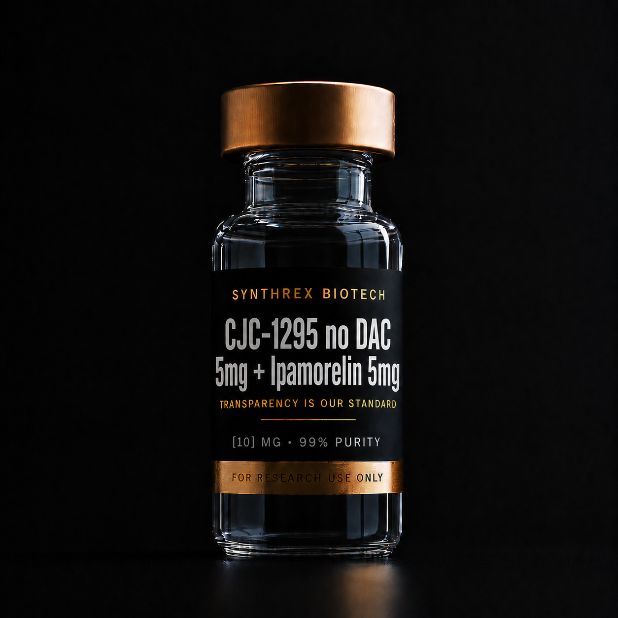 CJC-1295 + Ipamorelin Blend research vial — laboratory use only
