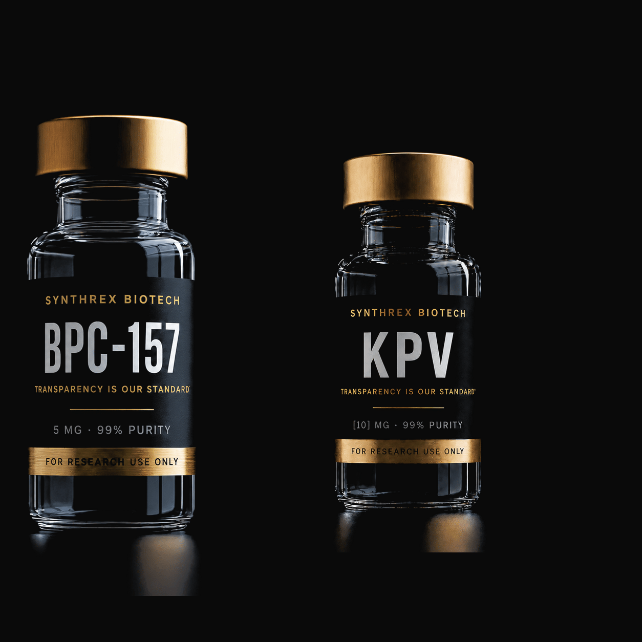 BPC-157 + KPV Set research vial — laboratory use only