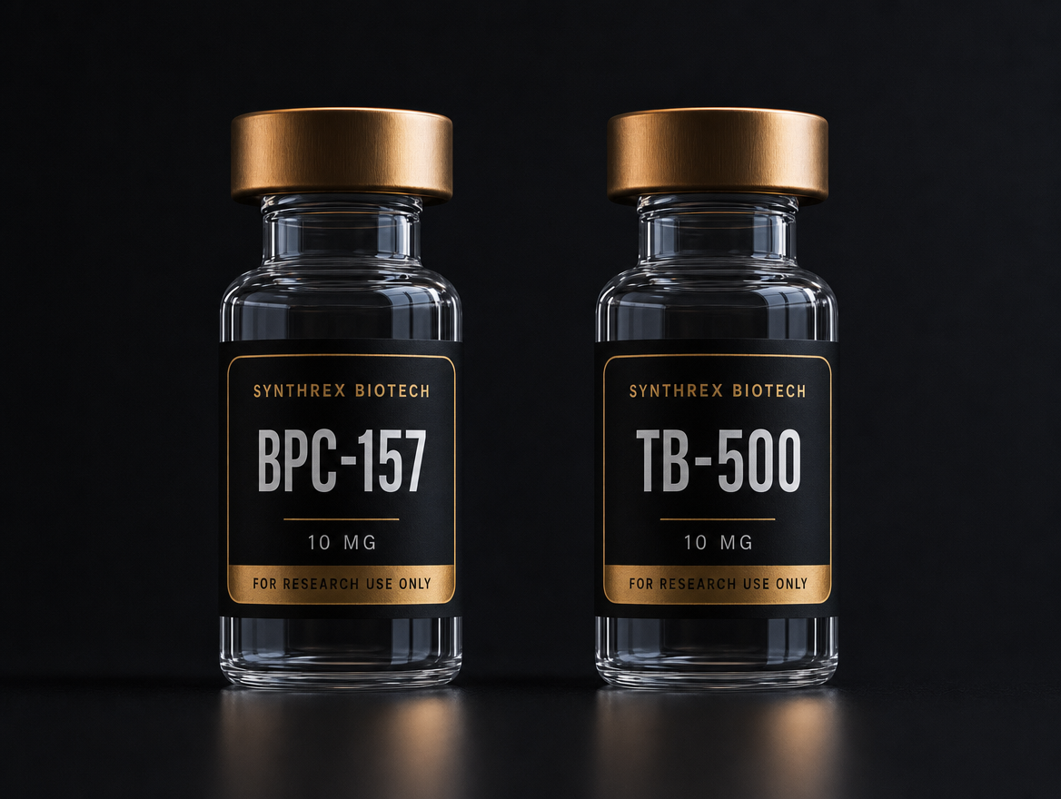 BPC-157 + TB-500 Set research vial — laboratory use only