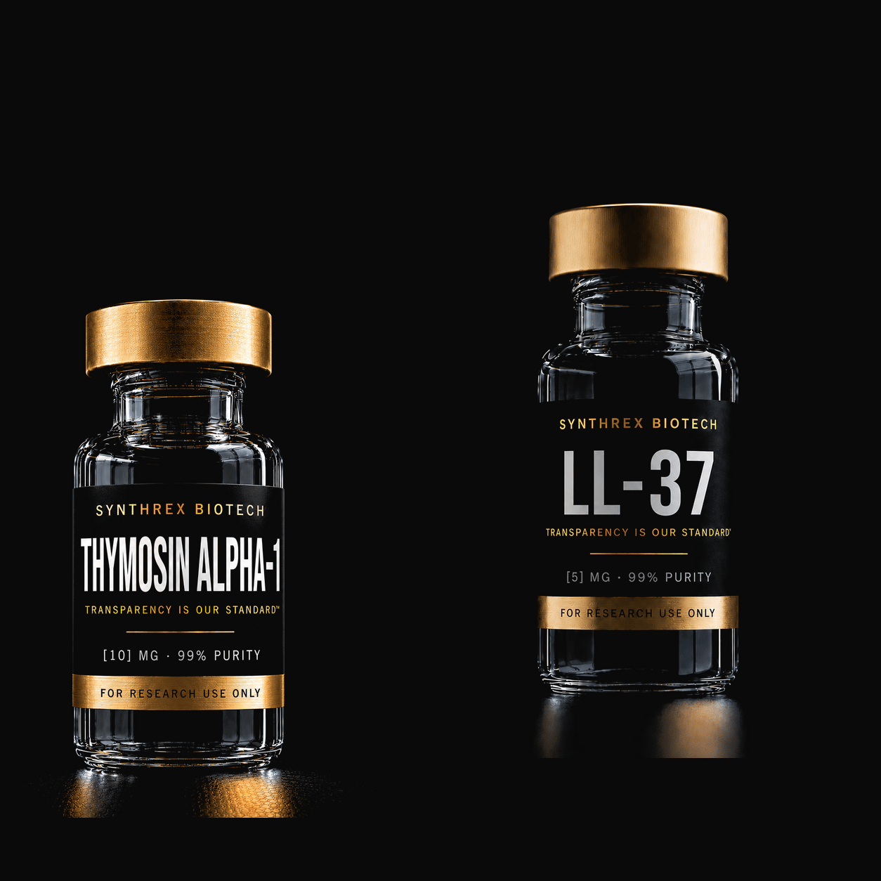 Thymosin Alpha-1 + LL-37 Set research vial — laboratory use only