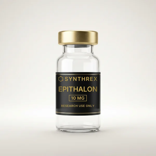 Epithalon 10mg research vial — for laboratory research use only