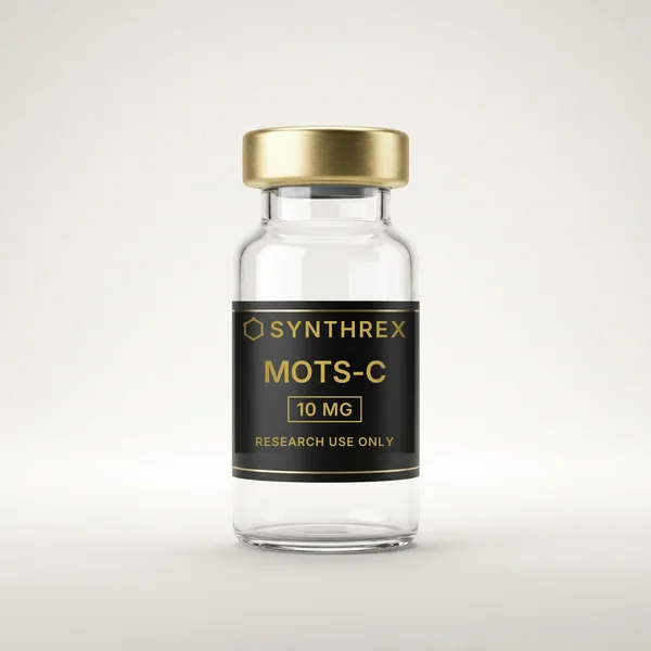 MOTS-c 10mg research vial — for laboratory research use only