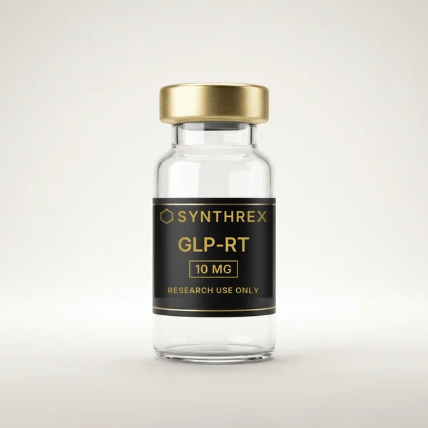 GLP-RT 10mg research vial — for laboratory research use only